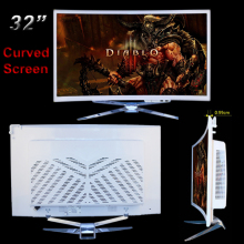 32 inch LED 1080p curved DIY all in one pc,best case pc desktop computer