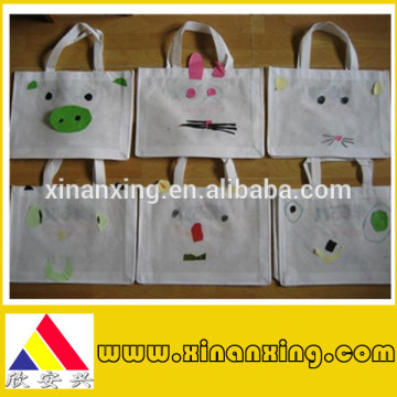 cute white non-woven bag