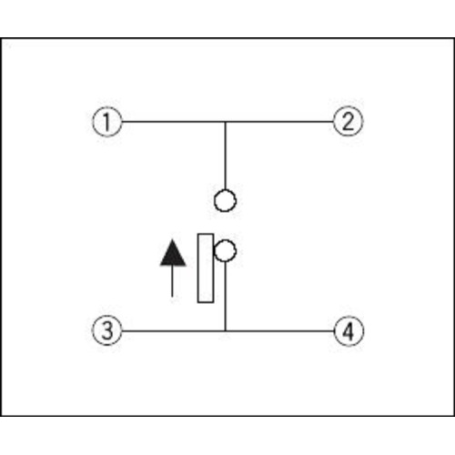 Positioning Pin မပါဘဲ Two-way Action Switch အသေး