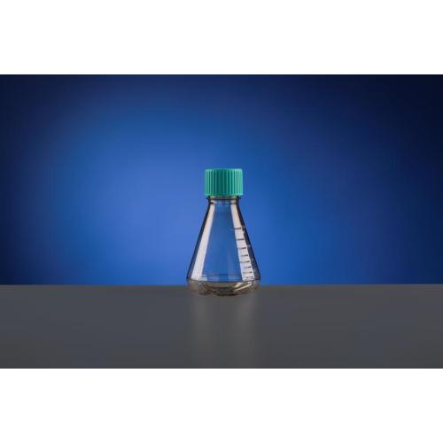 125 ml de polycarbonate erlenmeyer flacons plats fond plat