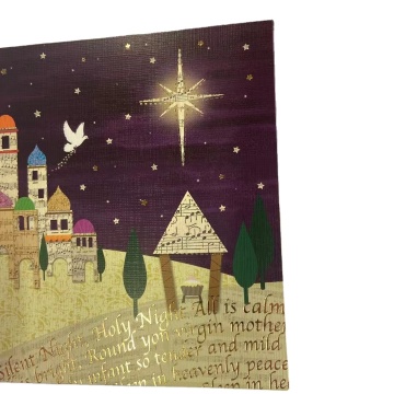 Customizable Christmas Cards with Gold Stamping, Silver & Multicolor Printing: Personalize Your Holiday Greetings