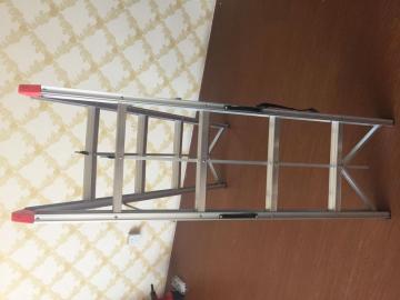 Double side stick step ladder