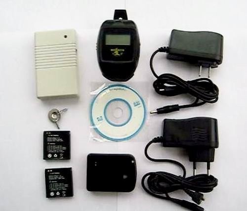 Oem Odm Waterproof Sirf Iii Chipset Monitoring Gps Wrist Watch Tracker Gsm / Gprs