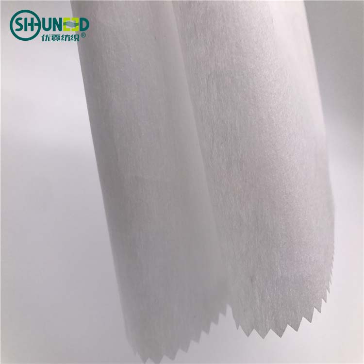 Eco-friendly SGS carded polyester/viscose easy tear away embroidery backing nonwoven fabric embroidery backing paper R8060C-3