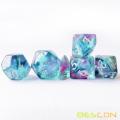 Customized Nebula Dice RPG Set, all Different Color Tone Available