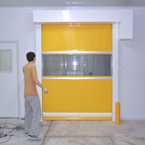 PVC -Verschluss Tür für Workshop -Lagerhaus