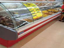 Ice Cream Supermarket Projects Frige Equipments For Fruits / Meat