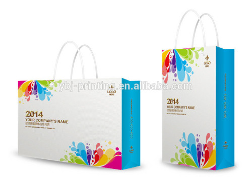 Promotional custom logo printed paper bag