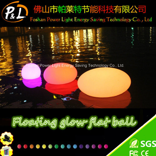 Piscina al aire libre IP 68 impermeable flotante bola LED luz