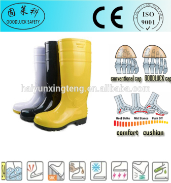 Shiny Rain Boots, Working Boots, Gumboots, Rubber Boots