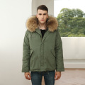 Mens Parka Coat with Fur High Quality Wholesale