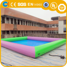 Colorful inflatable pool rental,mini swimming pool,swimming pool paddle boat