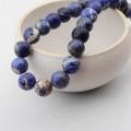 14MM Loose natural Gemstone Sodalite Round Beads for Making jewelry