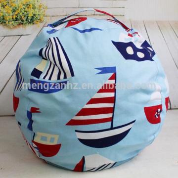 Cubby Cartoon Canvas Fabric Fylld Animal Beanbag Cover