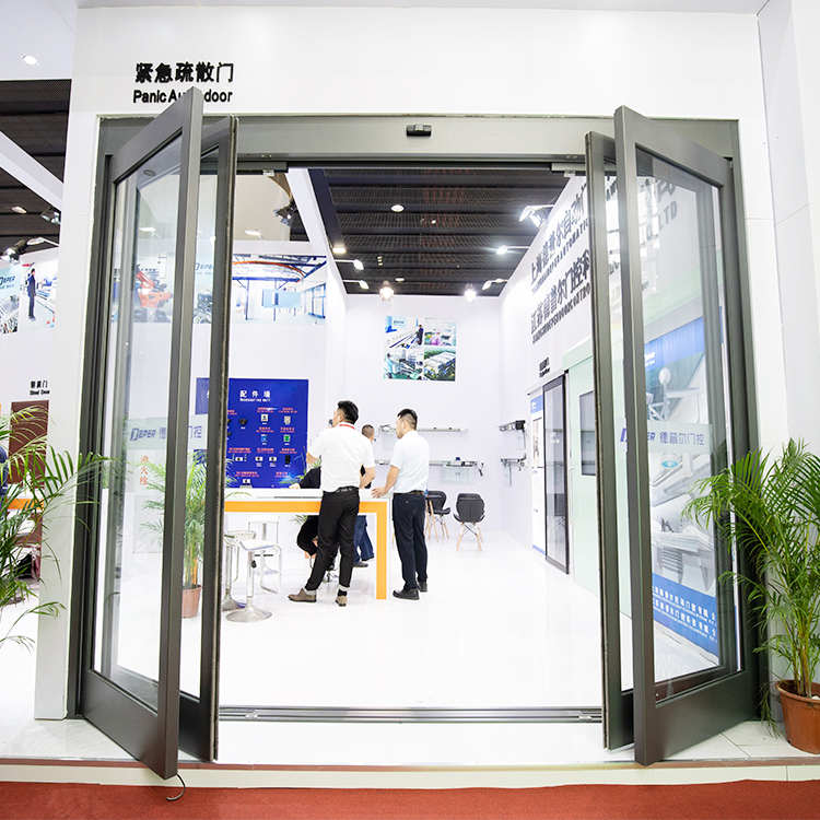 with sensor emergent exit panic automatic door for airport