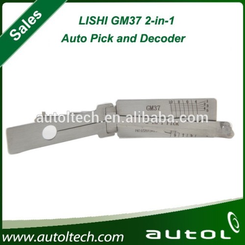 Original Lishi GM GM37 (39 40 41) lock pick and decoder together 2 in 1 decoder lock pick set,electric lock pick gun,lock pick