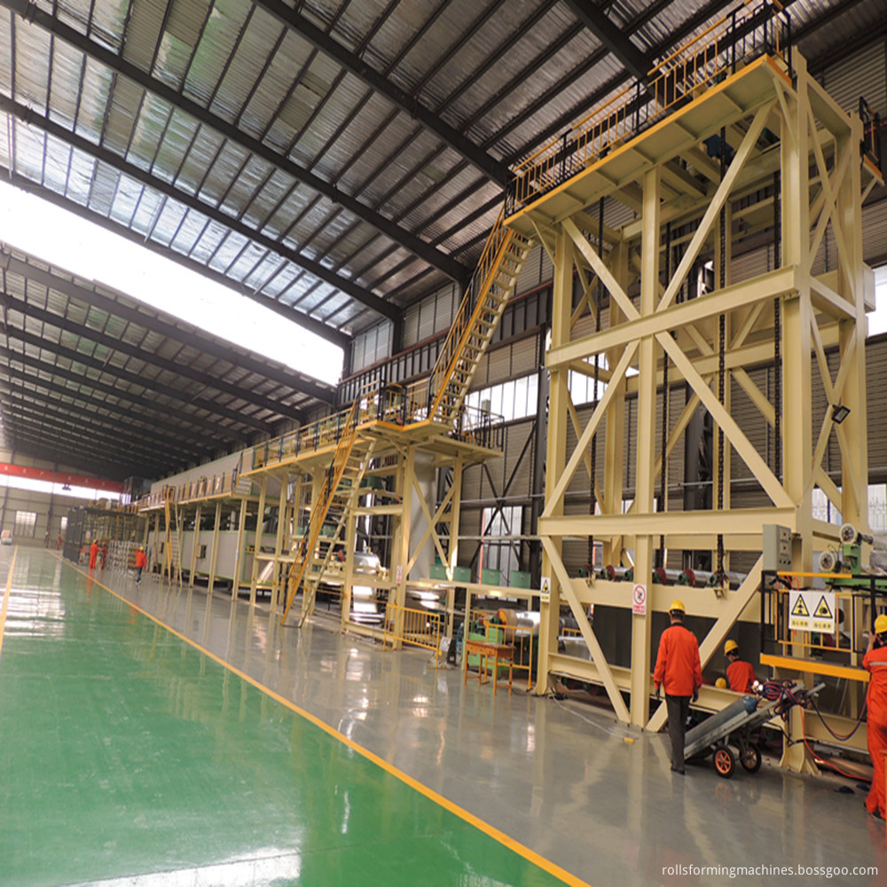 plate coating production line