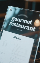 Custom Restaurant Menu Board Design