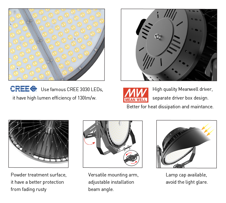 High Temperature Resistant Soccer Field Led Flood Light 600W 750W Led Stadium Light