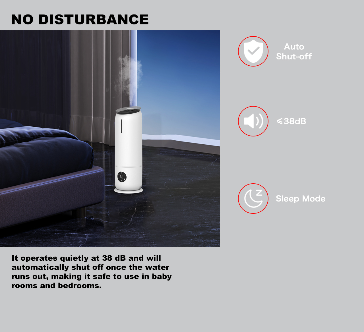 HTJ-2288C humidifier low nosiy HTJ-2288C humidifier low nosiy