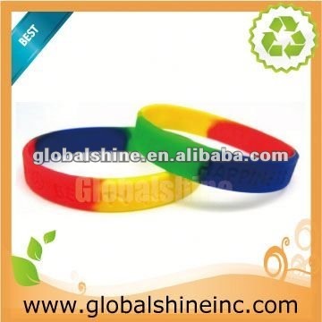 debossed logo silicone thumb band