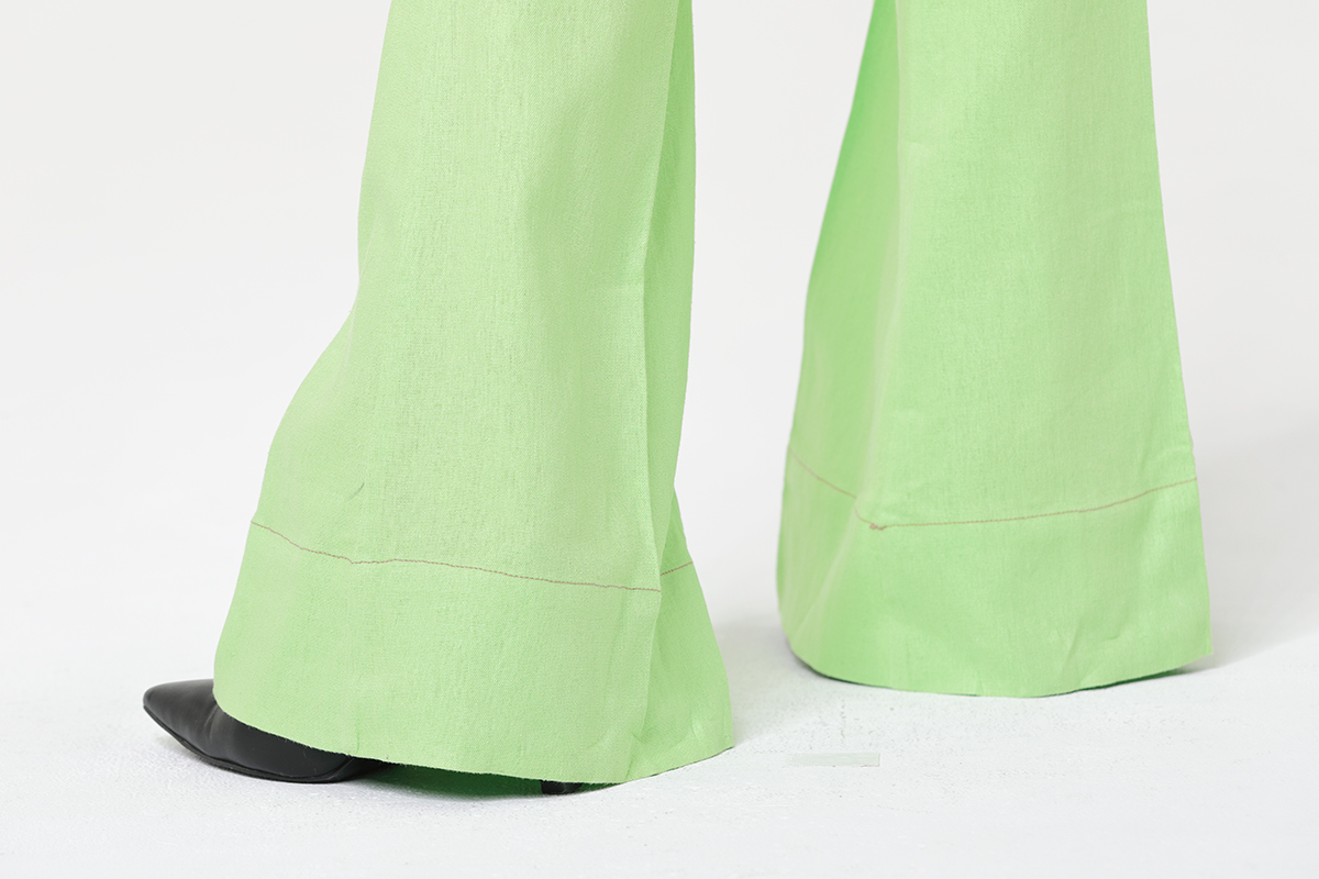 Linen Lady's wide leg cargo pants Linen Lady's wide leg cargo pants