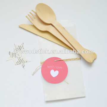 2015 Best Selling Disposable Biodegradable OEM Wooden Cooking Utensil