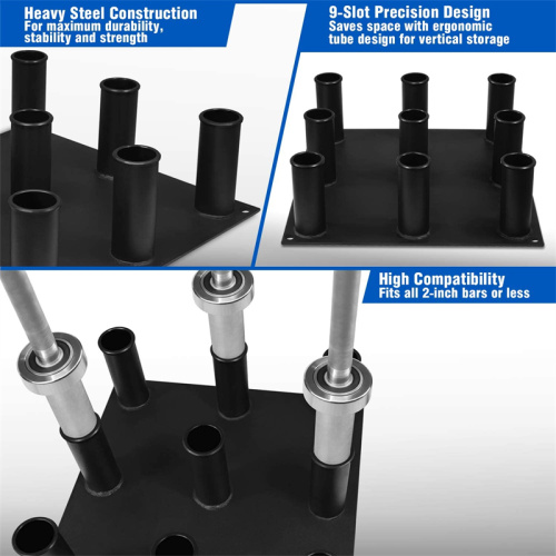 Держатель штанги вертикальный хранение для олимпийского бара