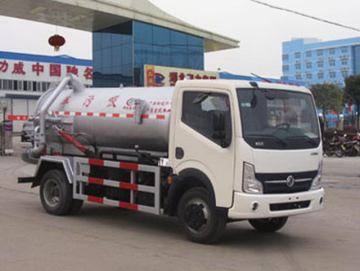 Dongfeng Small 3CBM Sewage Suction Truck