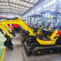 เครื่องจักรเคลื่อนตัวของโลก 1Ton 0.8Ton Mini Excavator