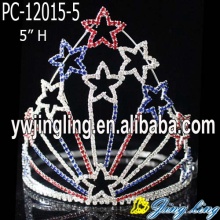 2018 Star Tall High Hair Crown Tiara