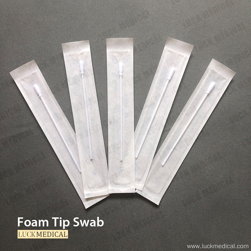 Bacterial Culture Transport Swab with Foam Tip