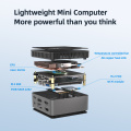 New Mini PC LAN USB3.0 Support WIFI/TF-Card(128GB)With Fan