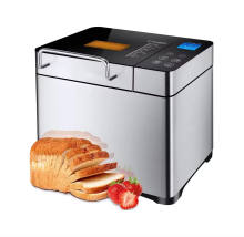 Household Bread Machine Makers with LED Display and 17-19 Automatic Programs