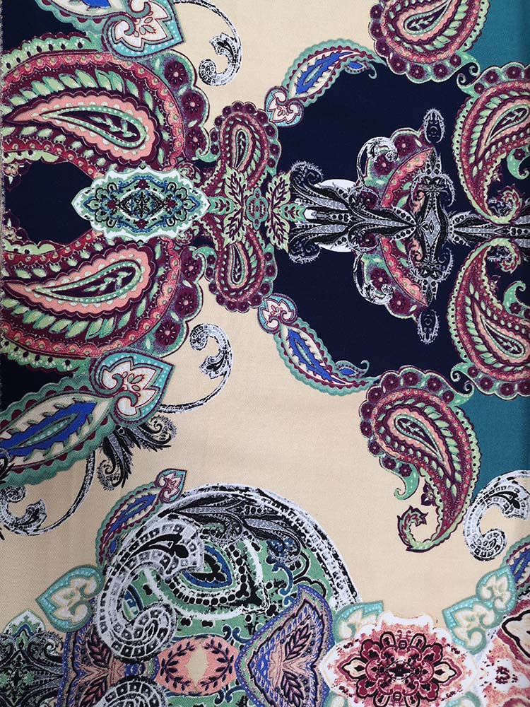 Pasiley Rayon Twill 3024S Printing Woven Fabric