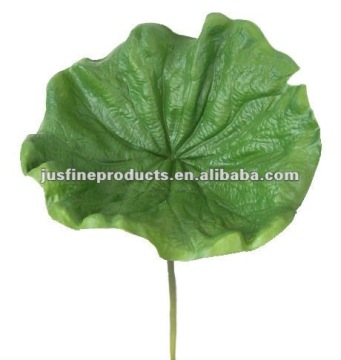 28"H Artificial Lotus Leaf, Artificial Leaf, High Quality Artificial Decorative Leaf