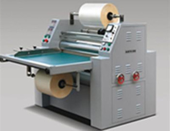 manual operate double side film lamination machine