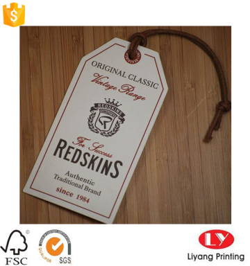 Custom Garment Paper Hang Tag Printing