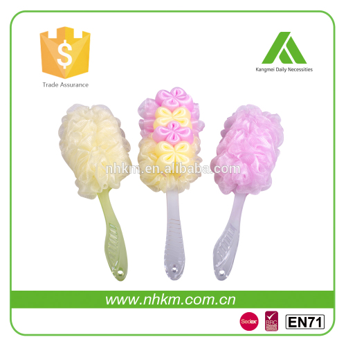 long handle bath brush,wash sponge with handle cleaning sponge brush