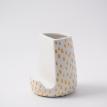 Soap dispenser set ceramic bronze foaming soap dispenser