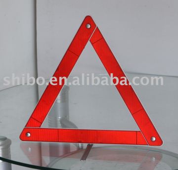 Traffic product warning triangle