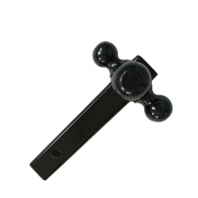 Drop Matt Black Triple Ball Mount Hitch with 7500LBS Capacity Pintle Hook
