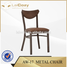Restaurant used dining chairs/ metal restaurant chairs/ antique iron dining chair