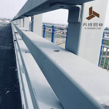 Garde-corps en acier inoxydable durable pour passerelle