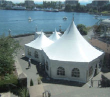 Hexagonal tent , six point, hex.