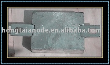 zinc hull anode for ships