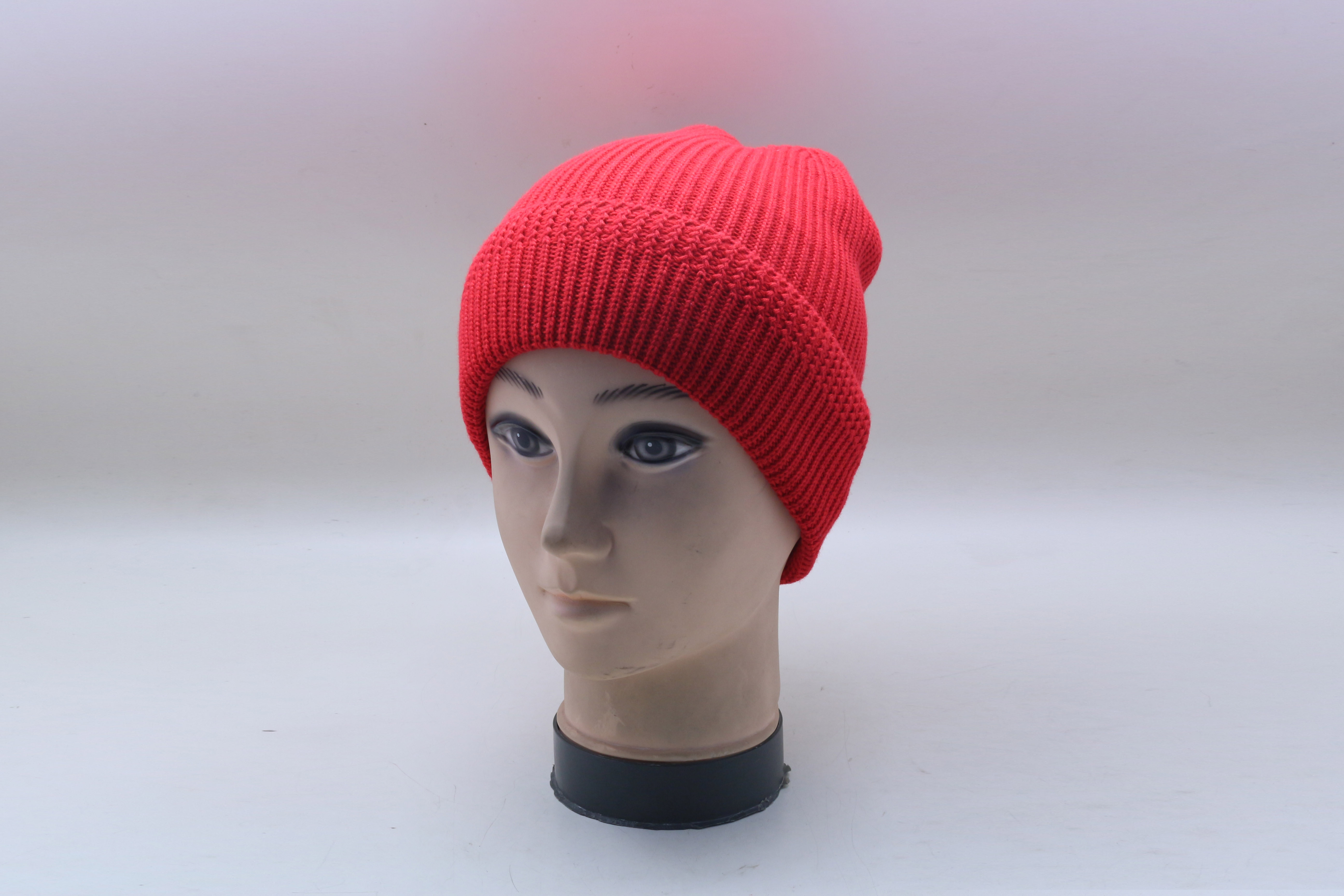 Bulk price custom winter knitted wool hat for men