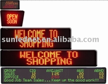 LED Outdoor Four-line displays