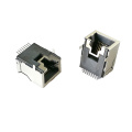 Side Entry Aarding Tab RJ45 Jack