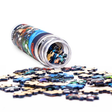 150pcs Mini-Puzzle für Kinder in Kunststoffrohr